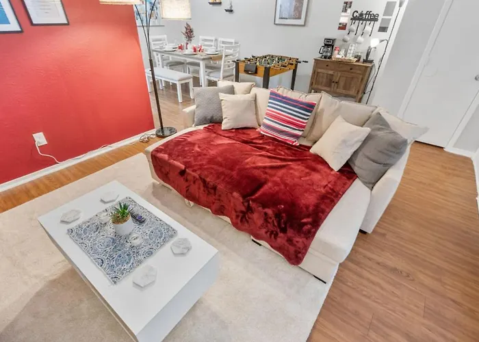 Apartment Homey 1bd Tcu Walkable Fort Worth